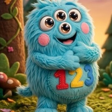 Bombón, el monstruo azul